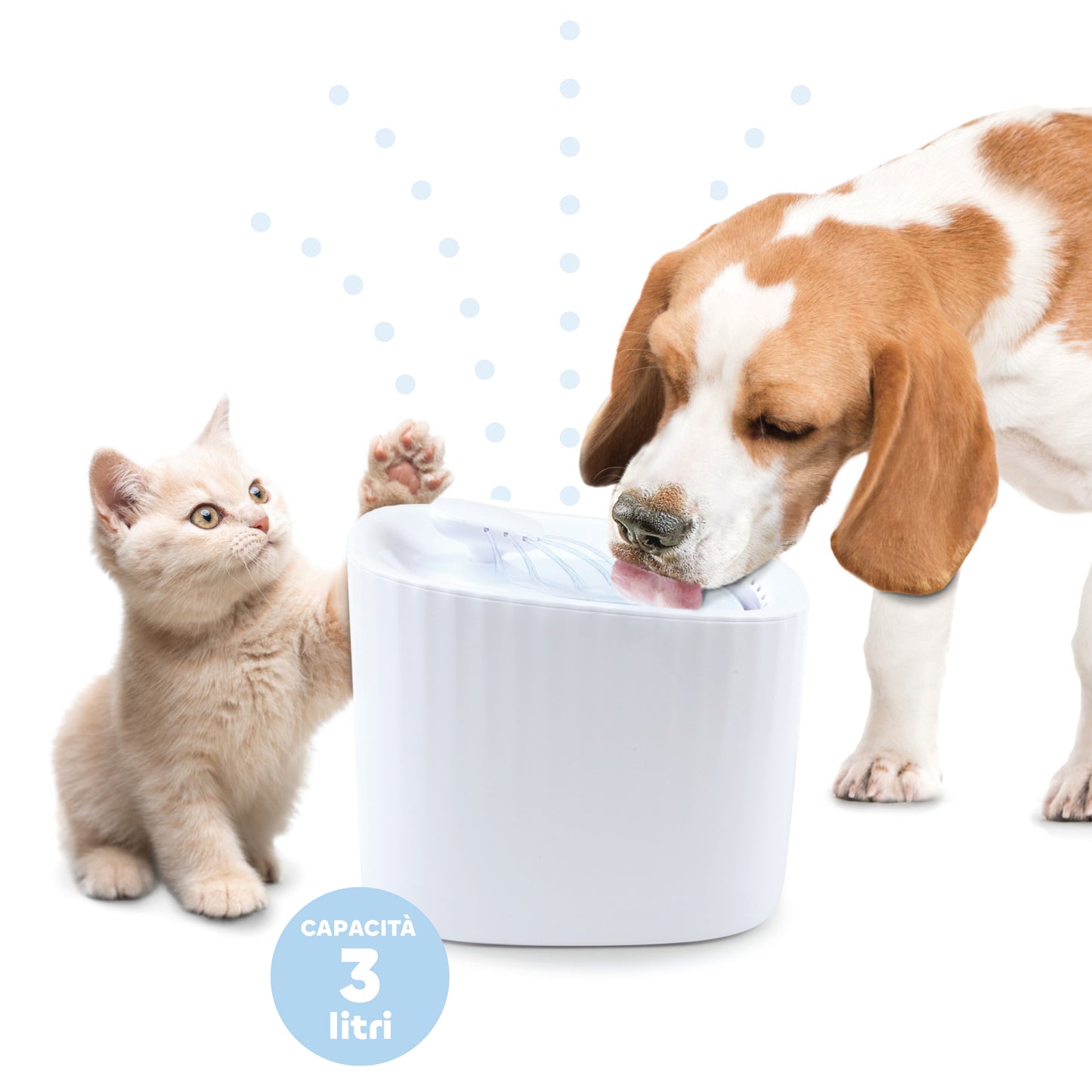 Fontanelle automatiche "Nettuno" per cani e gatti