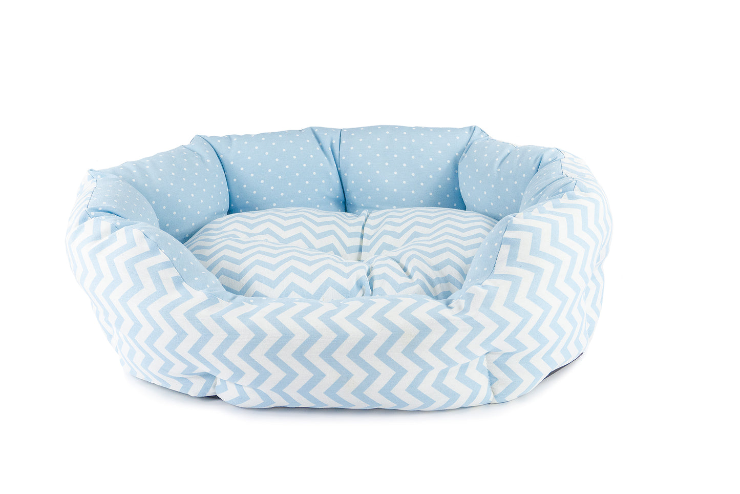 Cuccia per cani "Prime nanne" color azzurrino