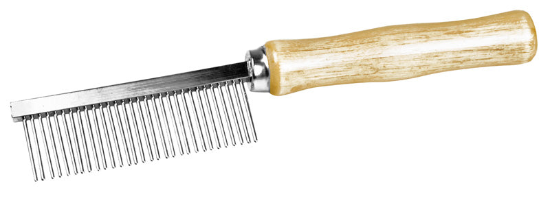 Pettine in metallo denti larghi