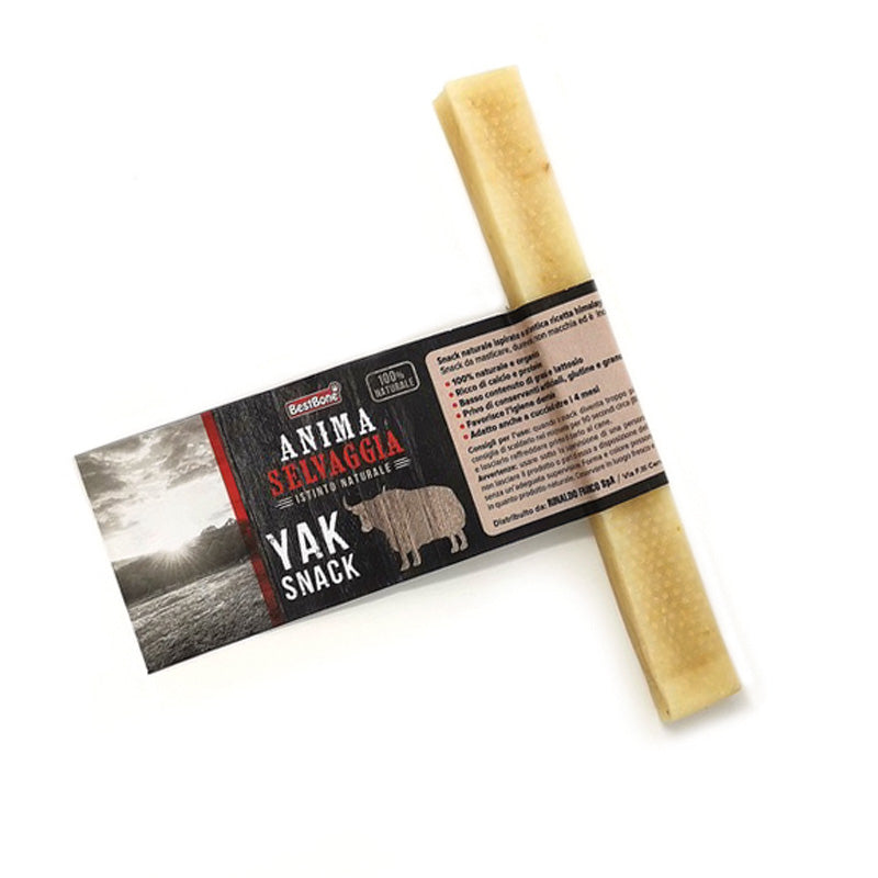 Snack da masticare per cani ispirato ad un'antica ricetta himalayana, 100% naturale a base di latte di mucca, senza conservanti artificiali, senza glutine, ricco di calcio e proteine