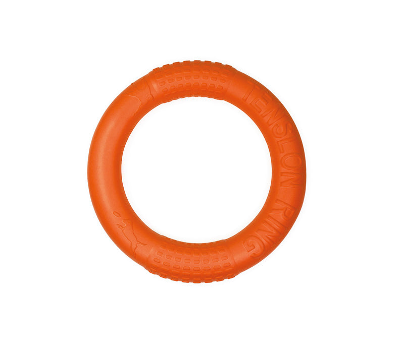 Anello color arancio galleggiante per cani