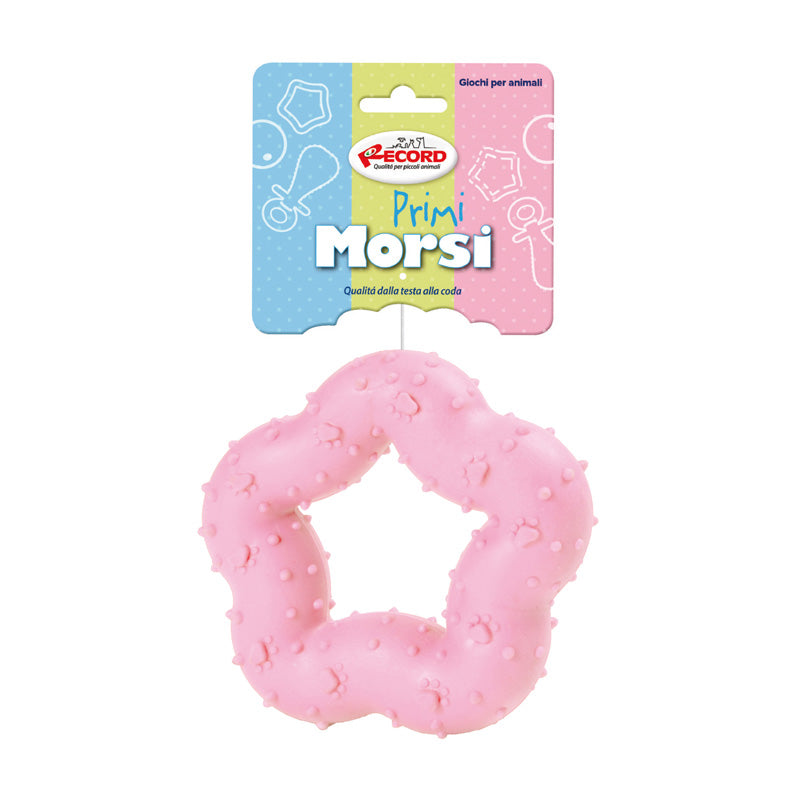 Gioco da mordere a forma di stella stimolante e divertente per cuccioli