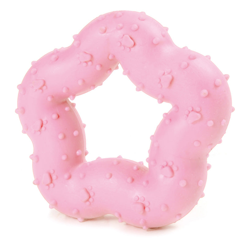 Gioco da mordere a forma di stella stimolante e divertente per cuccioli