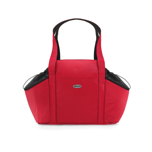 Borsa trasportino per cani e gatti con tessuto impermeabile color rosso