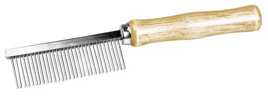 Pettine in metallo denti larghi