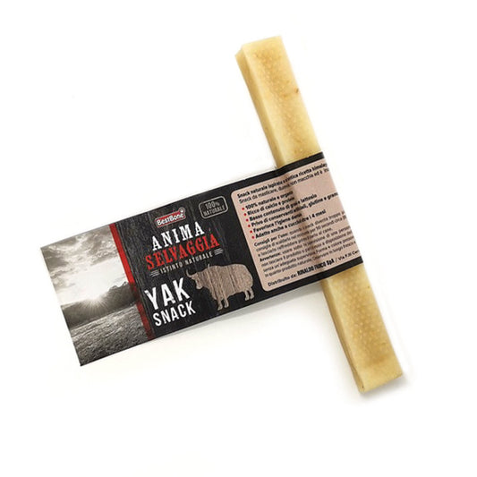 Snack da masticare per cani ispirato ad un'antica ricetta himalayana, 100% naturale a base di latte di mucca, senza conservanti artificiali, senza glutine, ricco di calcio e proteine
