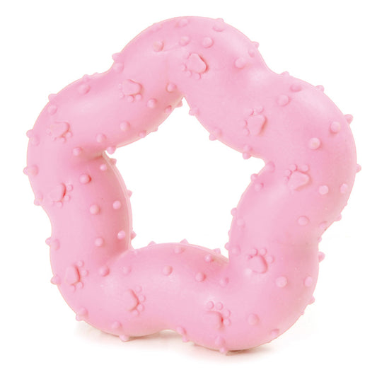 Gioco da mordere a forma di stella stimolante e divertente per cuccioli