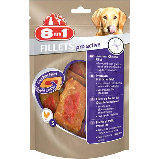 Snack premium a base di filetto di pollo saporito
