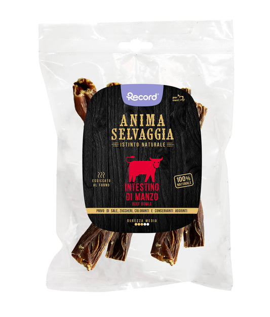 "Anima selvaggi" snack intestino di manzo