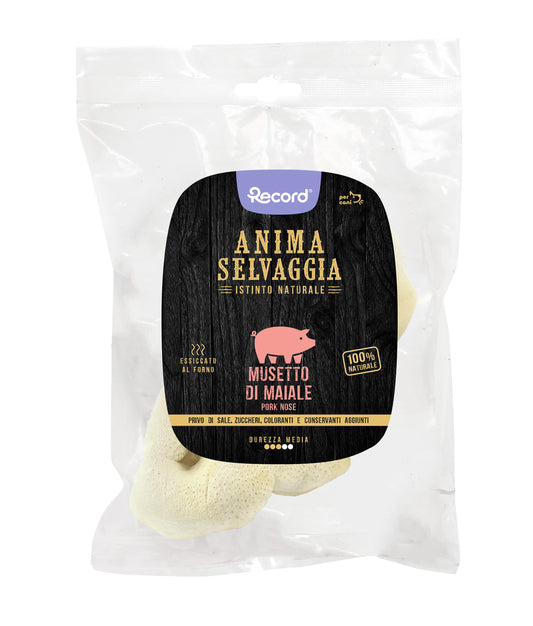 "Anima selvaggia" snack musetto di maiale