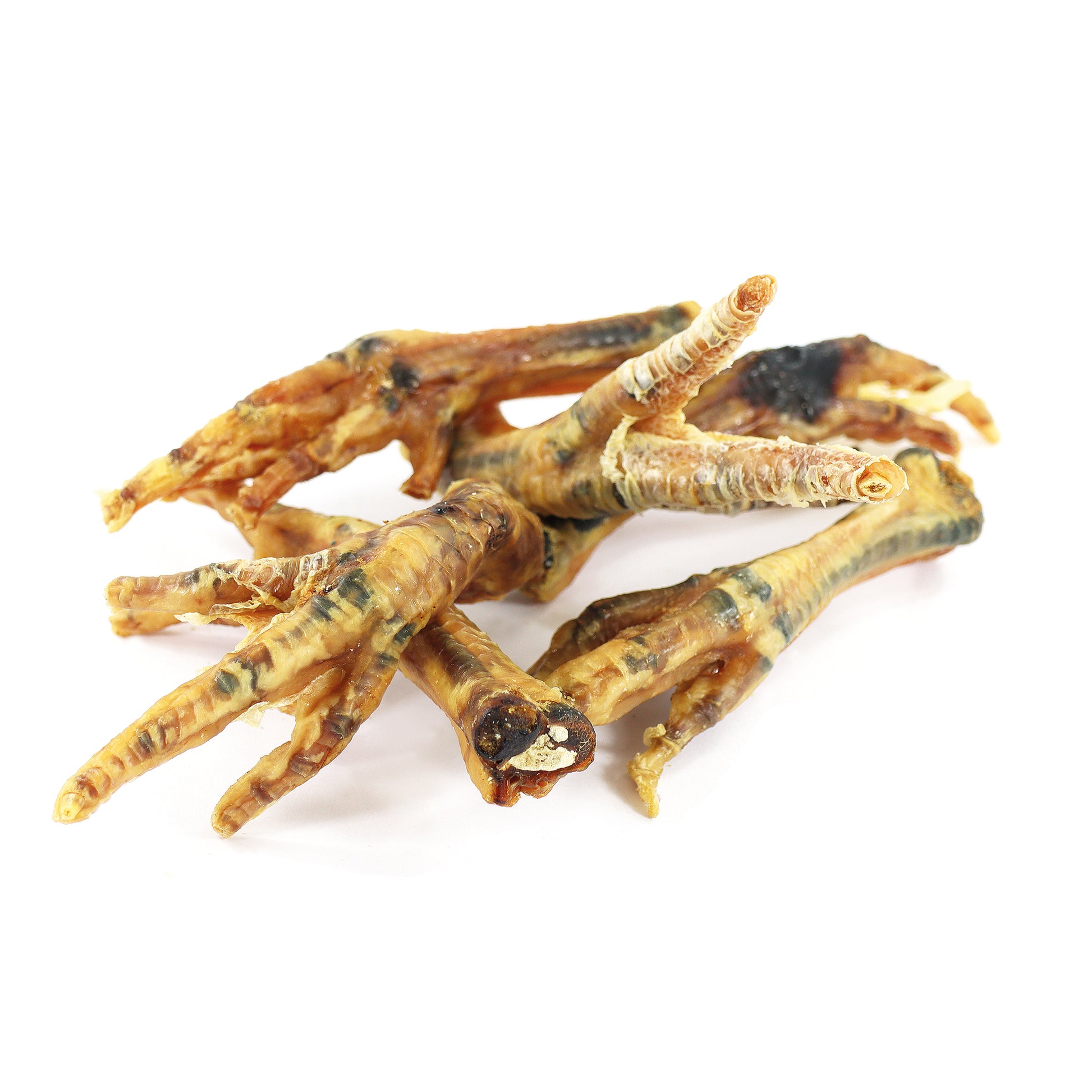 Snack carne essiccata per cani zampe di gallina