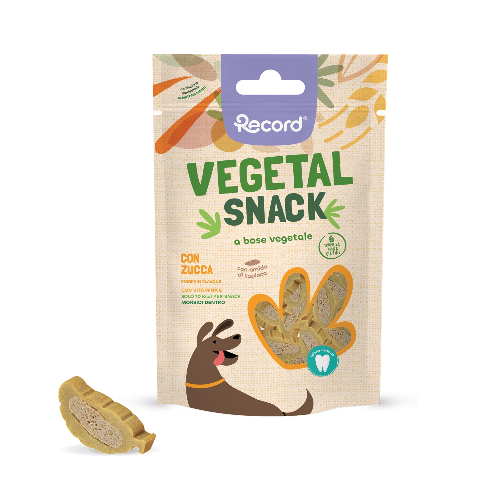 Vegetal snack per cani