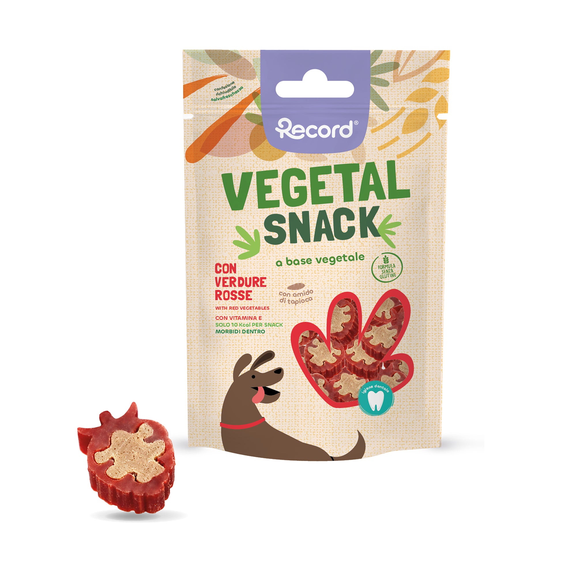 Vegetal snack per cani